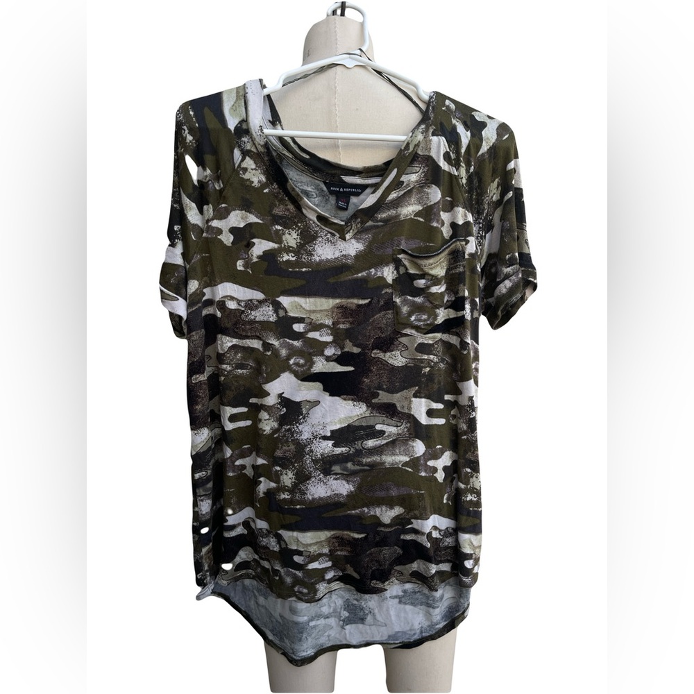 Rock & Republic Camo Shirt
